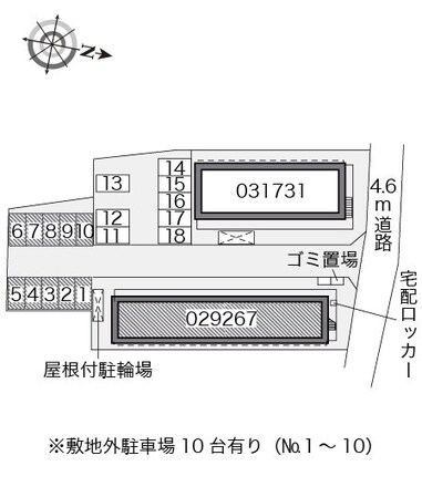 レオパレスｂｅｌ　ｓｕｏｎｏの物件内観写真